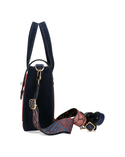 BOSCA Leather handbag with detachable wings