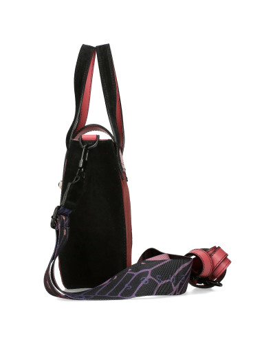 BOSCA Leather handbag with detachable wings