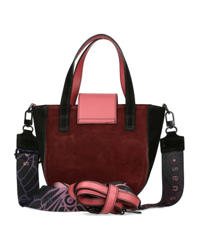 BOSCA Leather handbag with detachable wings