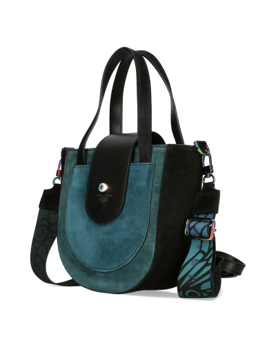 BOSCA Leather handbag with detachable wings