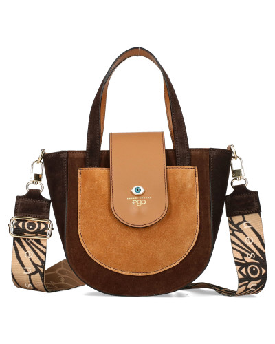 BOSCA Leather handbag with detachable wings