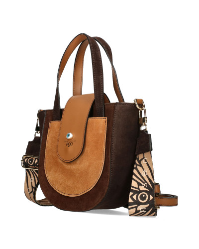 BOSCA Leather handbag with detachable wings
