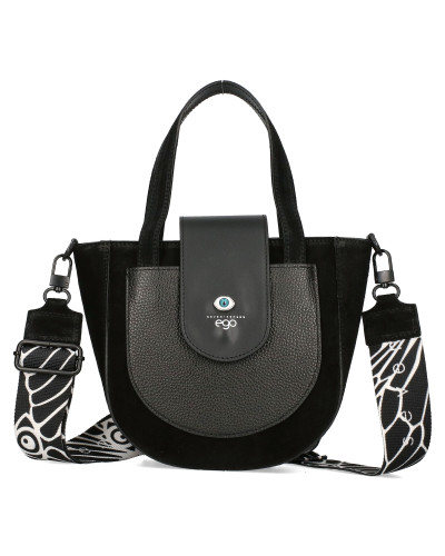BOSCA Leather handbag with detachable wings
