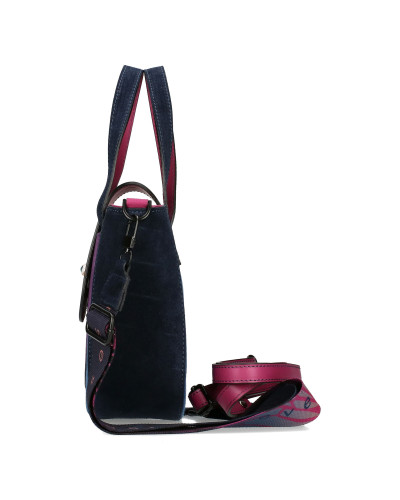 BOSCA Leather handbag with detachable wings
