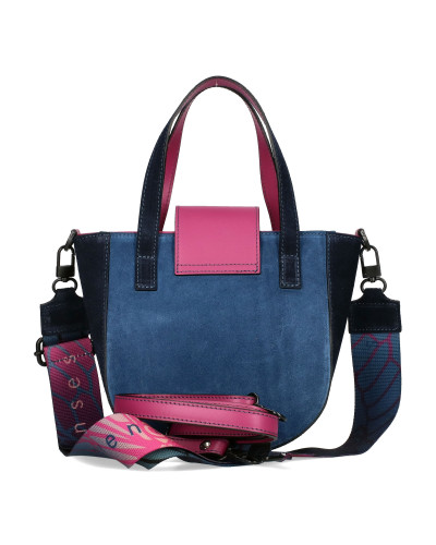 BOSCA Leather handbag with detachable wings