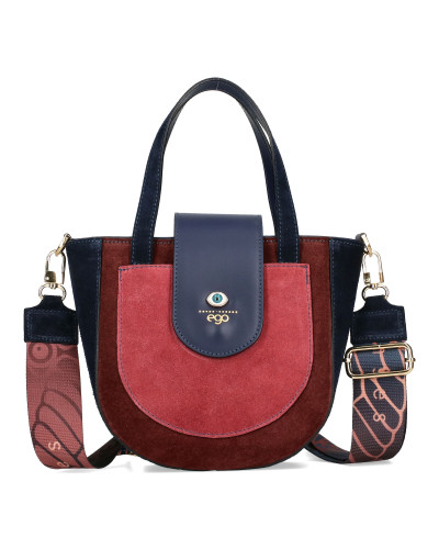 BOSCA Leather handbag with detachable wings