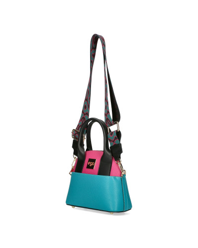 Mniejszy model torebki z trzema paskami