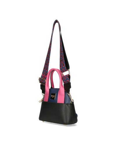 Mniejszy model torebki z trzema paskami