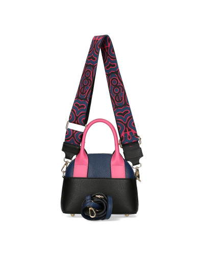 Mniejszy model torebki z trzema paskami