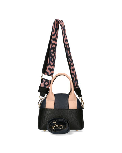 Mniejszy model torebki z trzema paskami