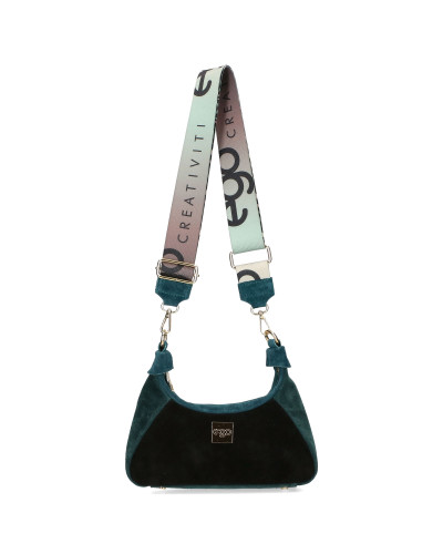 Torebka damska zamszowa na ramię