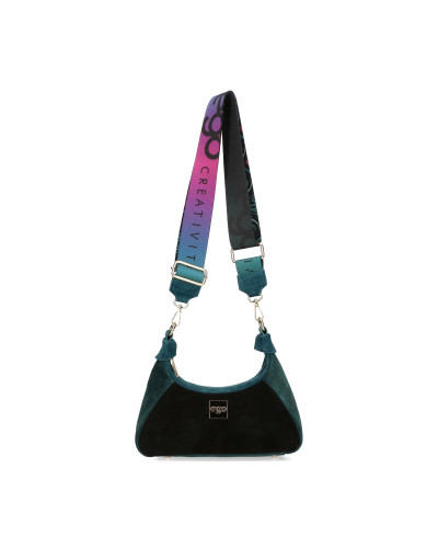 Torebka damska zamszowa na ramię