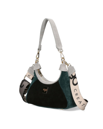 Torebka damska zamszowa na ramię