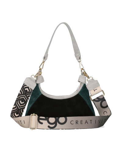 Torebka damska zamszowa na ramię