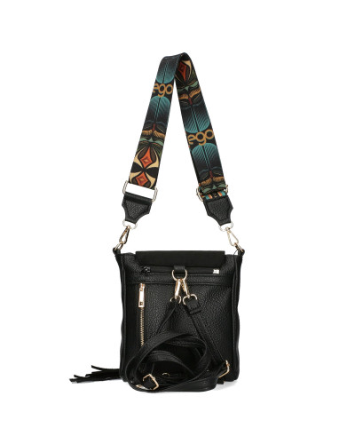 Torebko - plecak z frędzlami