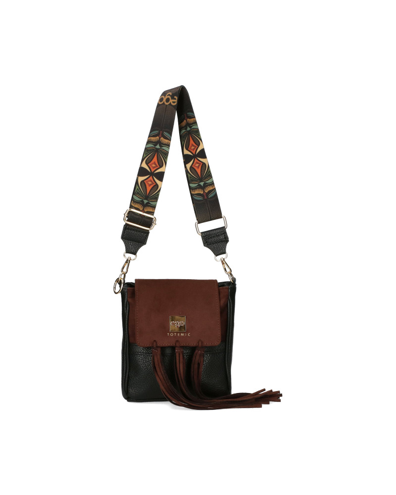 Bag-backpack with fringes