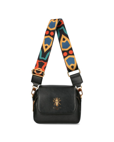 Small bag with interchangeable flaps