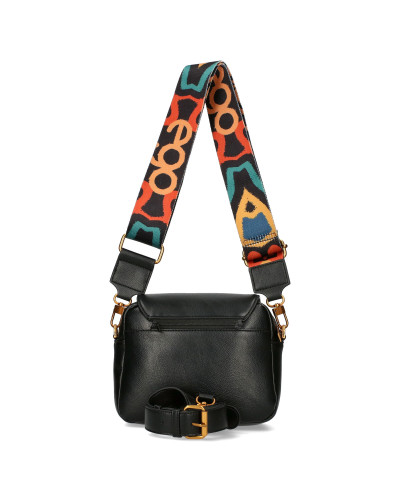 Small bag with interchangeable flaps