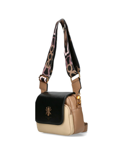 Small bag with interchangeable flaps