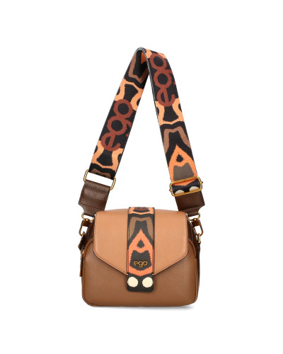 Small bag with interchangeable flaps