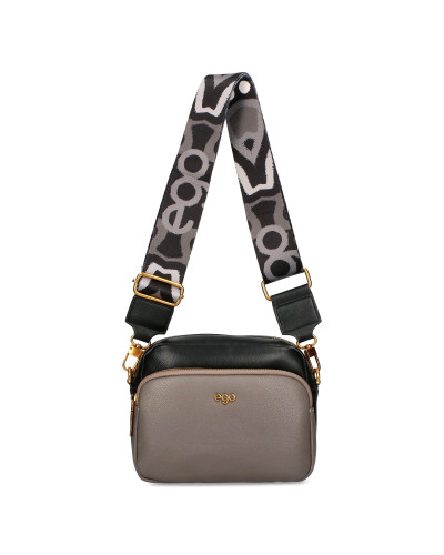 Small bag with interchangeable flaps