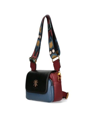 Small bag with interchangeable flaps