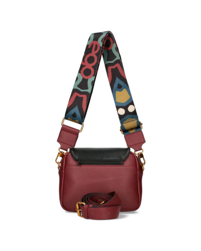 Small bag with interchangeable flaps