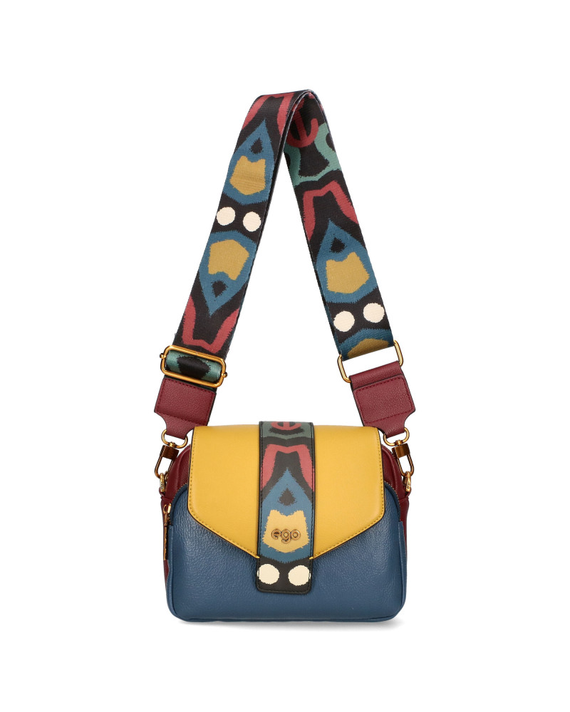 Small bag with interchangeable flaps