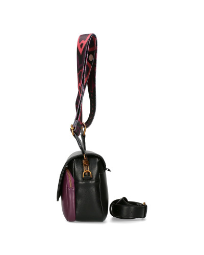 Small bag with interchangeable flaps