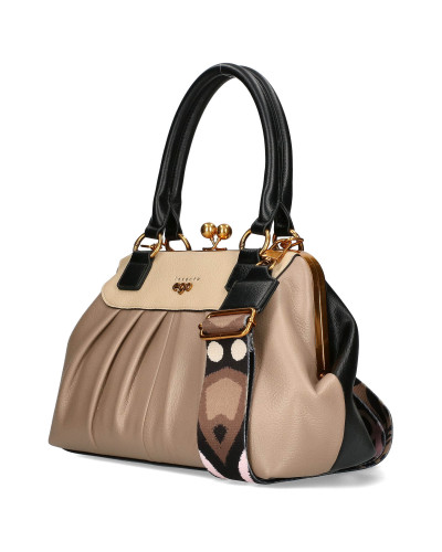 Torebka dwustronna z odpinanym motylem