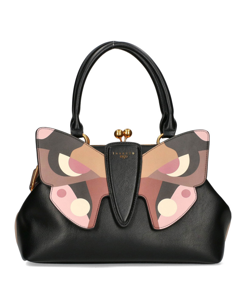 Double-sided bag with a detachable butterfly