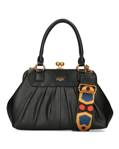 Double-sided bag with a detachable butterfly