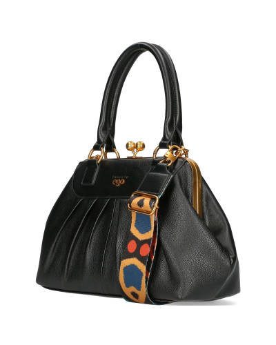 Double-sided bag with a detachable butterfly