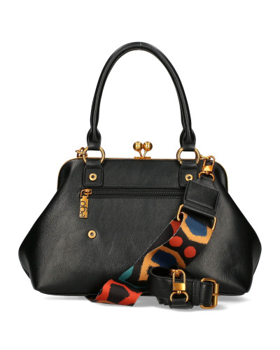 Double-sided bag with a detachable butterfly