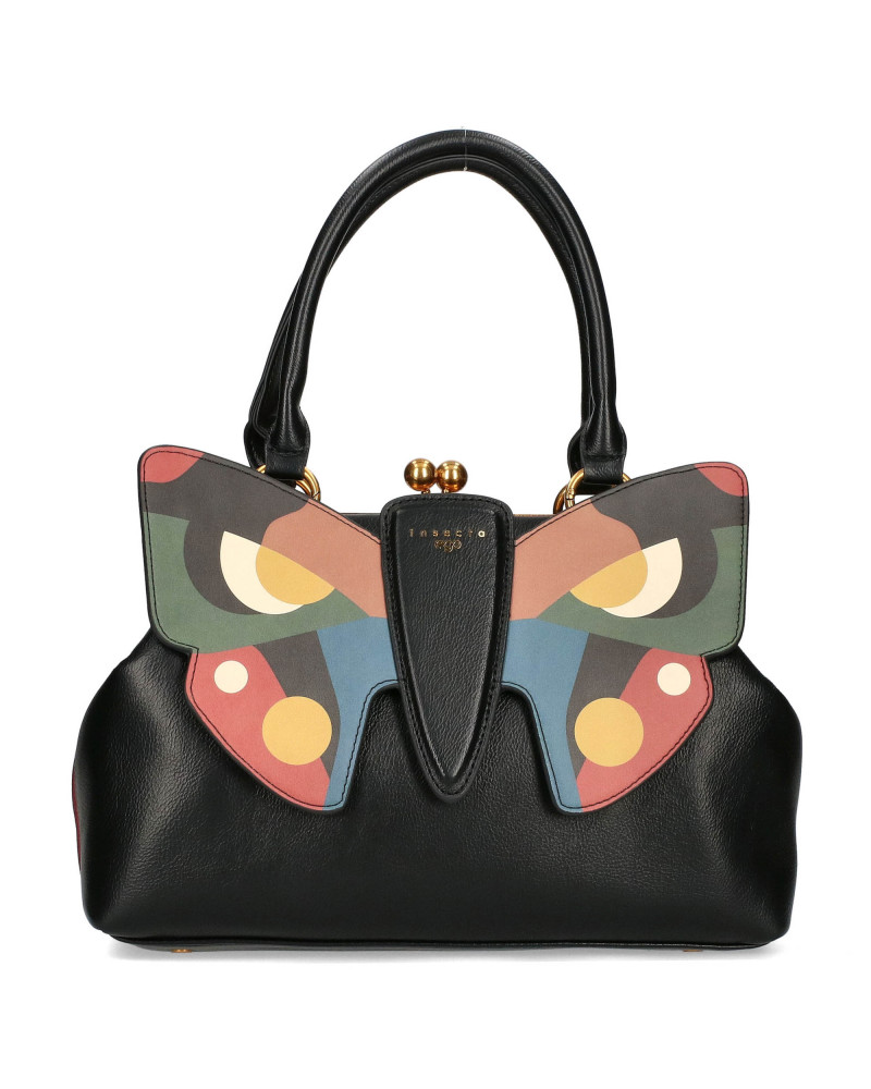 Double-sided bag with a detachable butterfly
