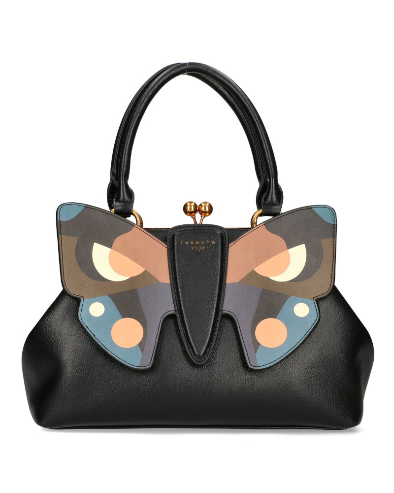 Double-sided bag with a detachable butterfly