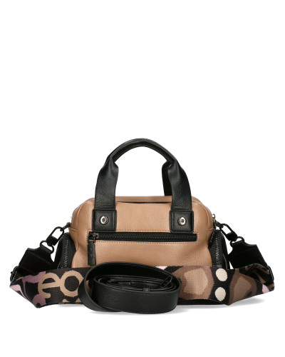 Double-sided bag with a detachable butterfly