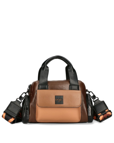 Double-sided bag with a detachable butterfly