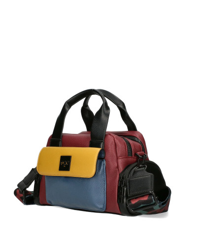 Double-sided bag with a detachable butterfly