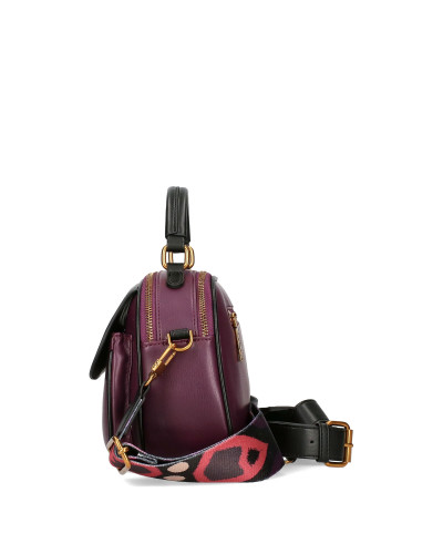 Mała torebka damska dwukomorowa