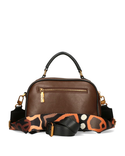 Mała torebka damska dwukomorowa