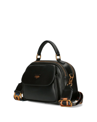 Mała torebka damska dwukomorowa