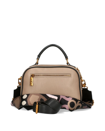 Mała torebka damska dwukomorowa