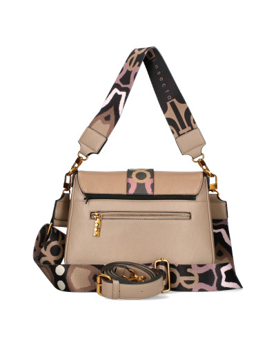 Messenger bag with two interchangeable flaps