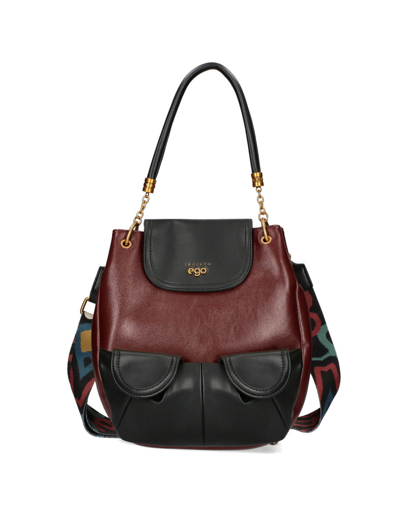 Torebko - plecak z kieszeniami na przodzie