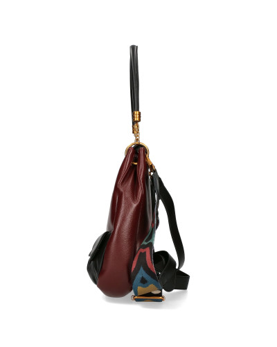 Torebko - plecak z kieszeniami na przodzie