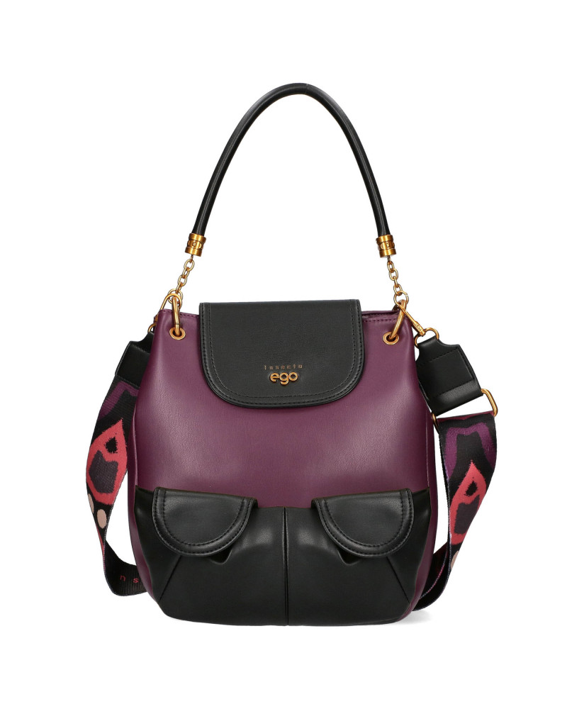 Torebko - plecak z kieszeniami na przodzie