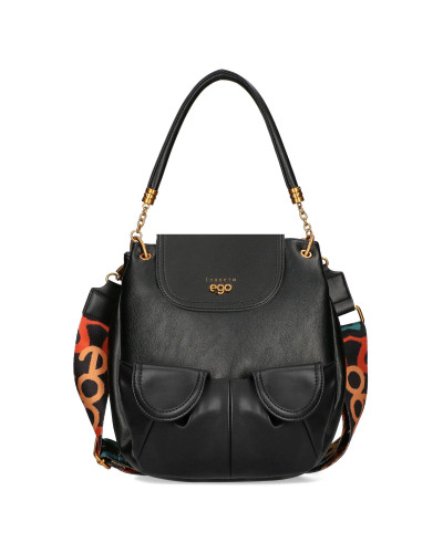 Torebko - plecak z kieszeniami na przodzie