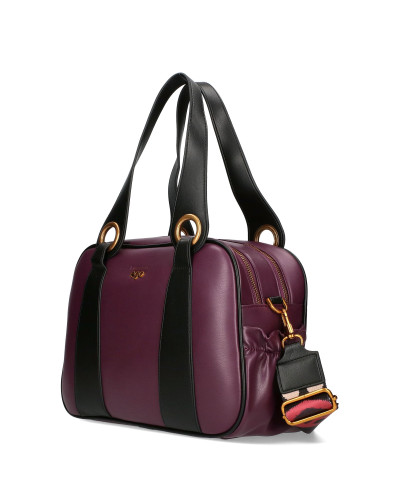 Torebka kuferek dwukomorowa