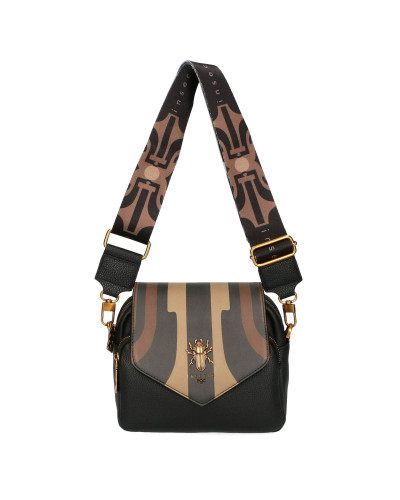 Bag with interchangeable flaps